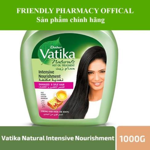 Kem ủ tóc Vatika Natural Hot Oil Treatment Intensive Nourishment nuôi dưỡng tóc chuyên sâu