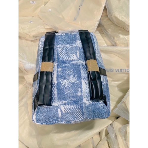 Balo lv caro xanh s32