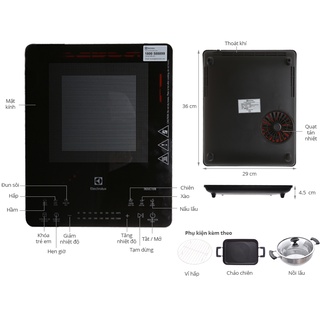 [Cam kết mới 100% chính hãng] Bếp từ đơn Electrolux ETD42SKS