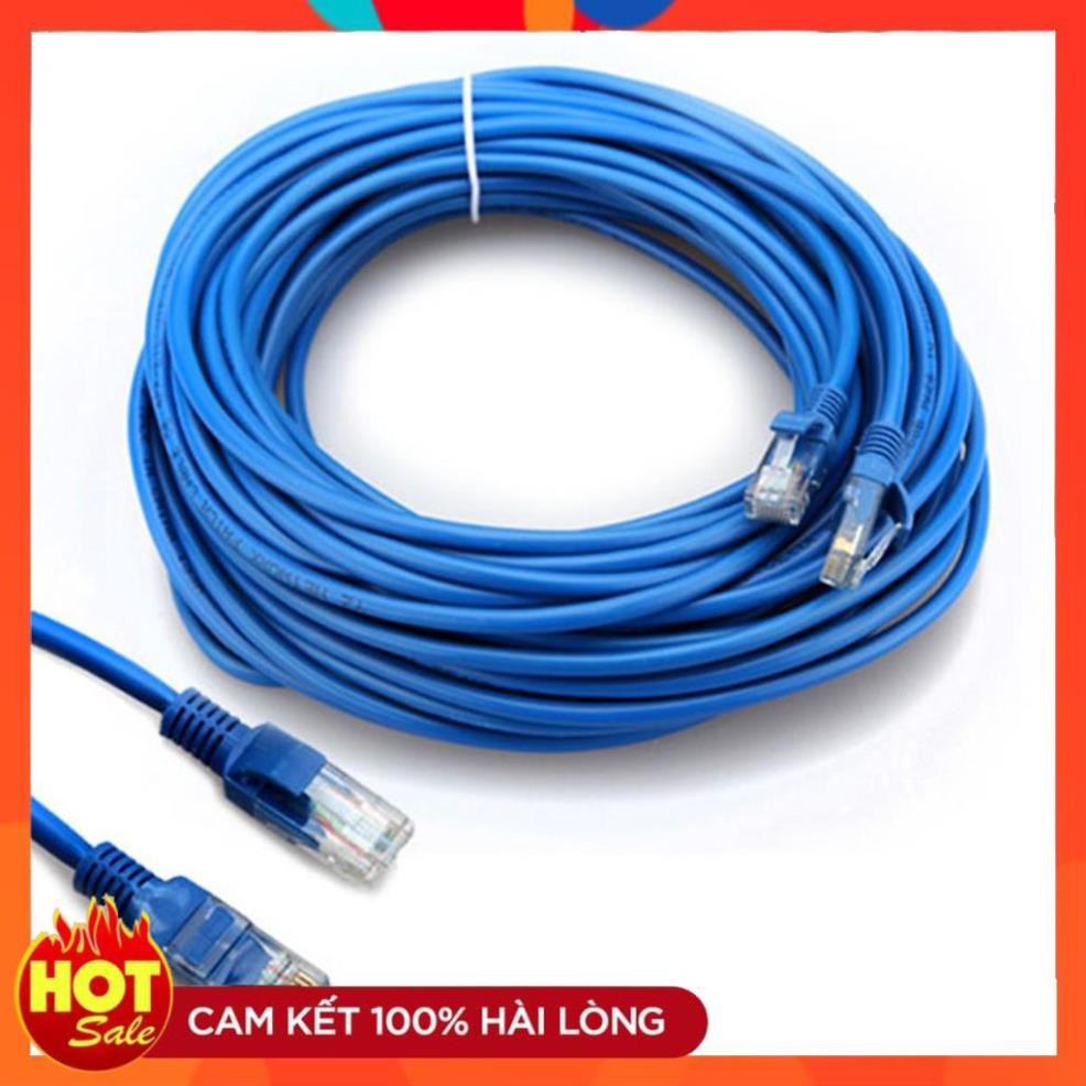 [Chính Hãng] DÂY MẠNG BẤM SẴN 2 ĐẦU CAT5E - 10 mét