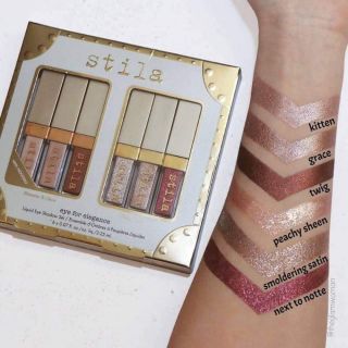 Hàng HOT SET GEL NHŨ MẮT KIM TUYẾN 6 CÂY #STILA