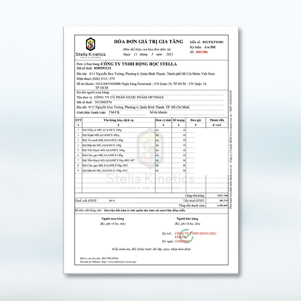 Bột Diếp Cá Nguyên Chất Đắp Mặt Nạ Ngừa Mụn, Mờ Vết Thâm, Se Khít Lỗ Chân Lông MILAGANICS 100g (Túi Zip)