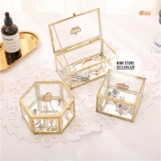Hộp đựng gold decor