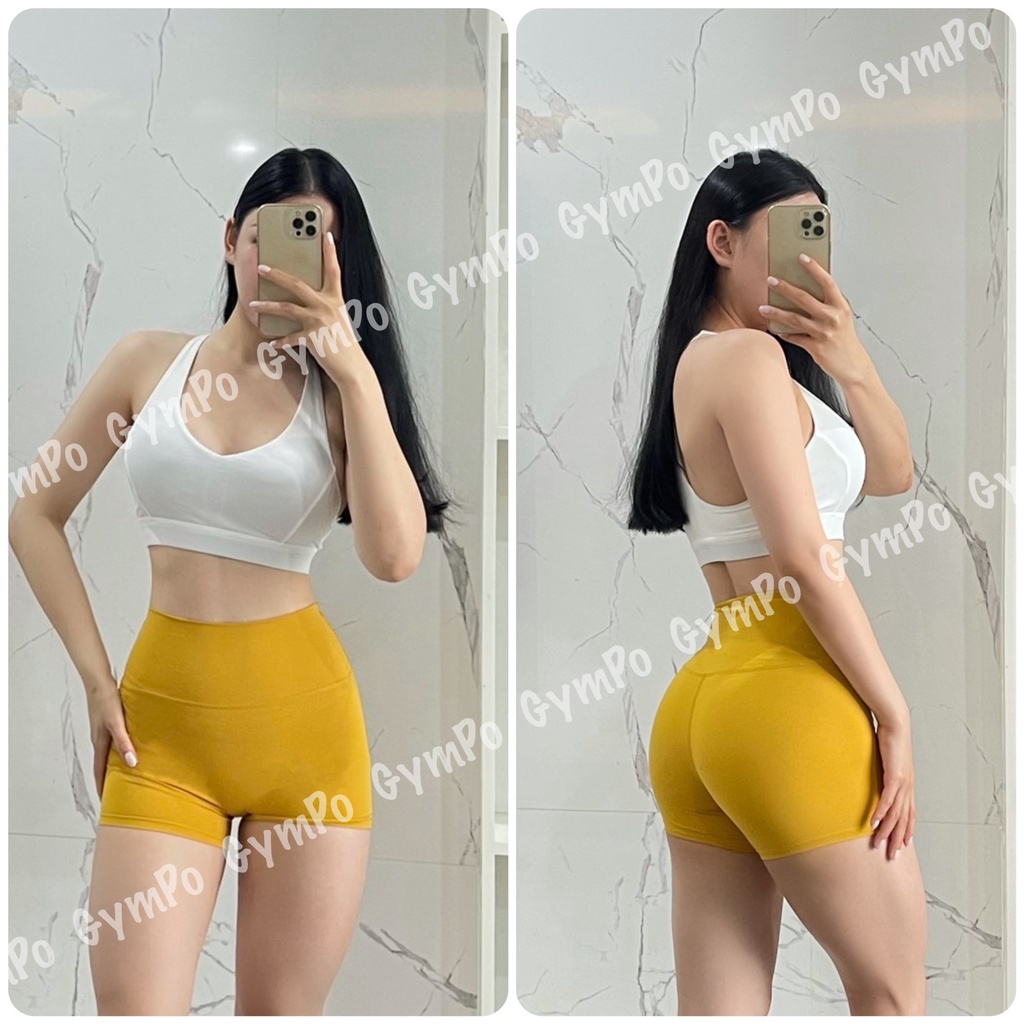Quần Đùi Thể Thao Poly Trơn Màu