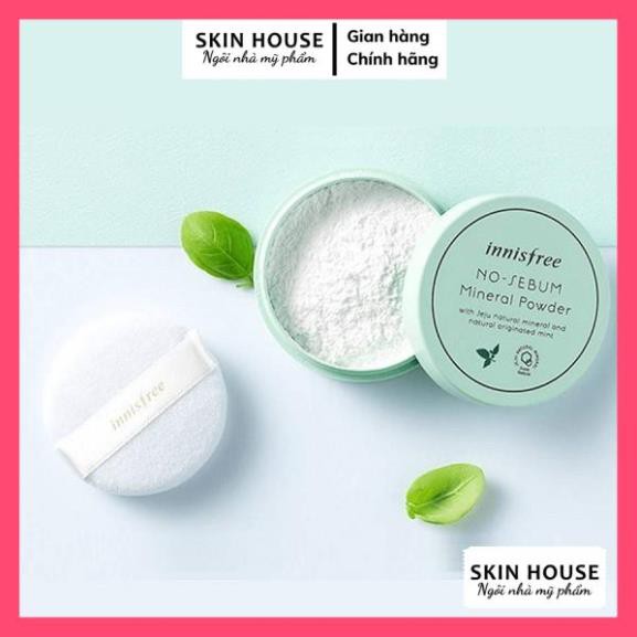 Phấn Phủ Innisfree No Sebum Mineral Powder - Phấn Phủ Kiềm Dầu Innisfree Dạng Bột