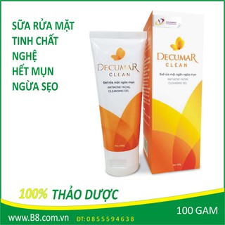 Gel rửa mặt – decumar clean 100g