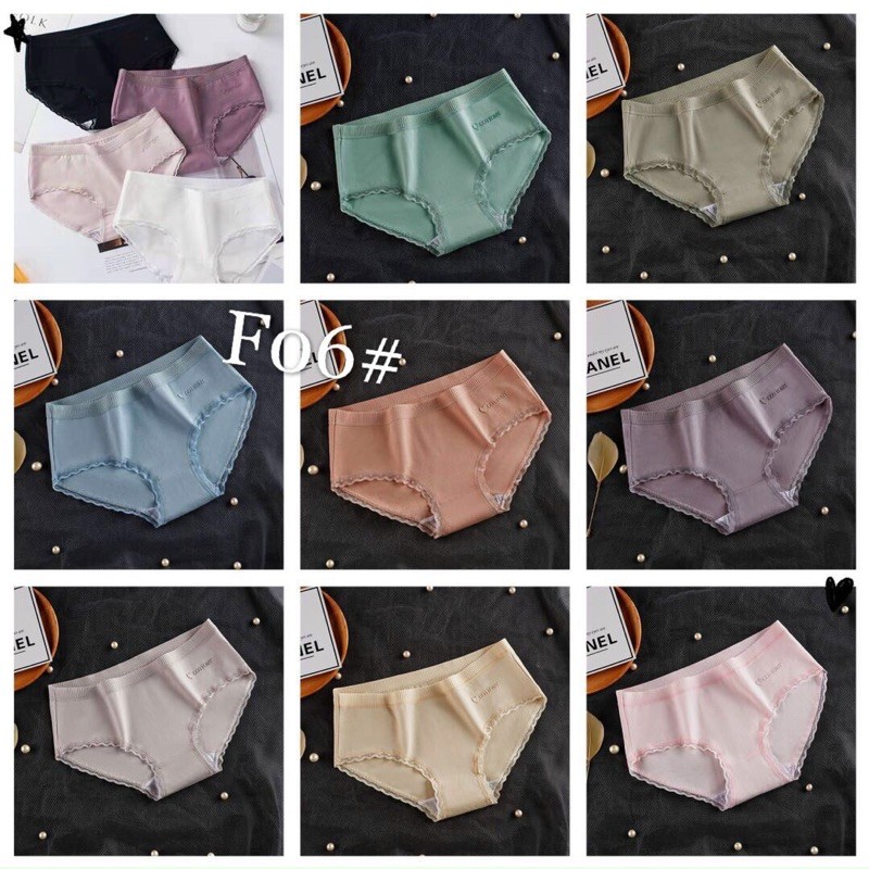 COMBO 10 QUẦN LÓT COTTONY VIỀN REN DỄ THƯƠNG