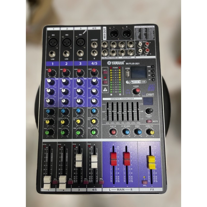Bàn Trộn Âm Thanh Karaoke Mixer M4 plus 2021
