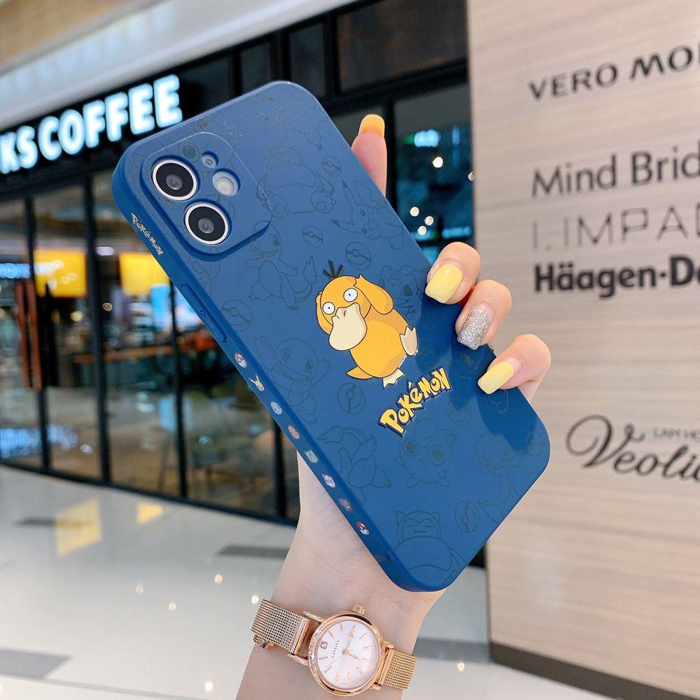 Ốp Điện Thoại Silicon In Hình Pokemon Cho IPhone 13 Pro Max 13