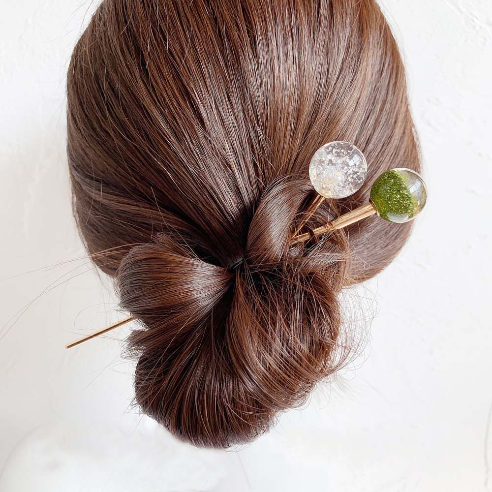 1 Trâm Cài Tóc Kim Loại Hình Bầu Trời Sao Phong Cách Vintage Cho Nữ