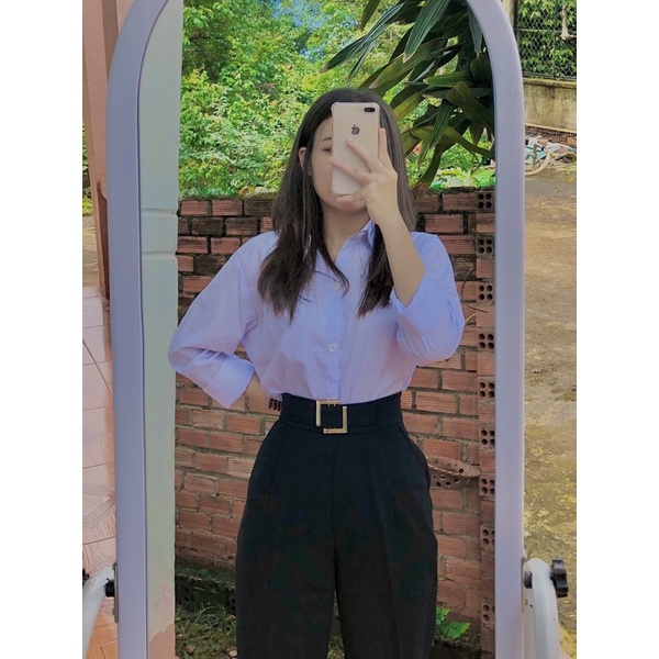 Quần tây lưng cao
