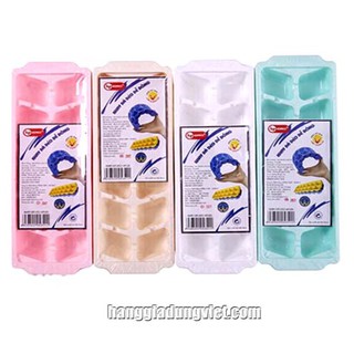 Combo 4 khay đá nhựa dẻo_vỉ đá 12 viên dẻo