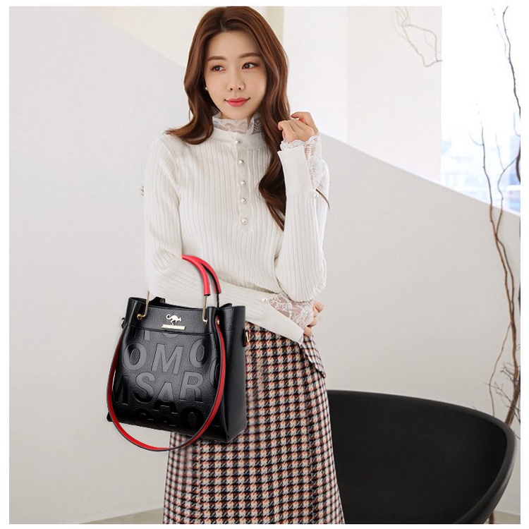 Túi xách Chuwanglin bằng da PU cỡ lớn thời trang dành cho nữ