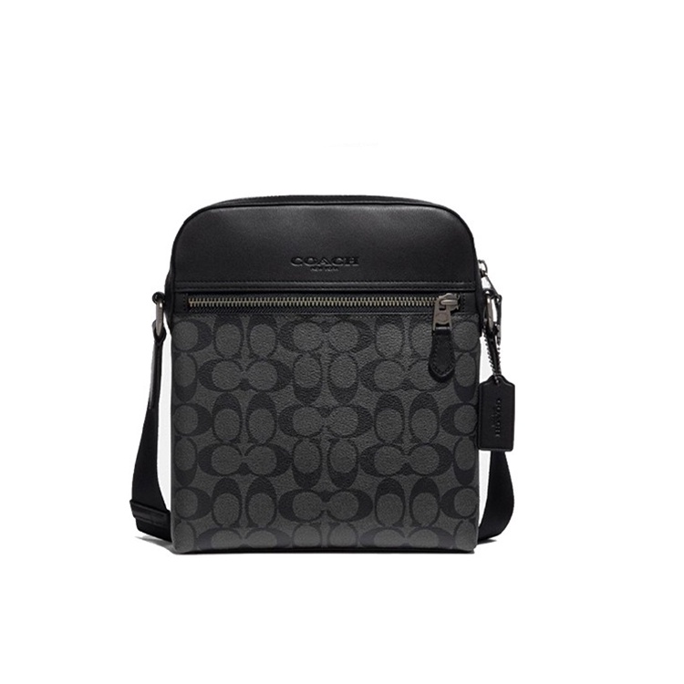 COACH Túi Đeo Chéo Vuông Nhỏ Phong Cách Mỹ Thời Trang Cho Nam F73336