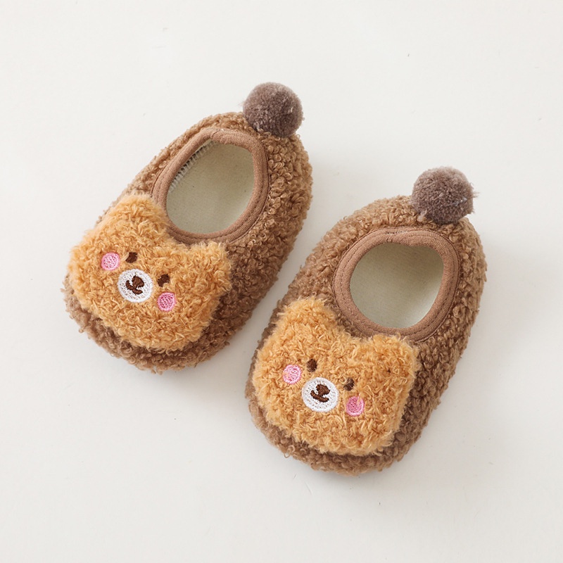 Baby Winter Foot Socks Cute Warm Baby Shoes 0-12 Months