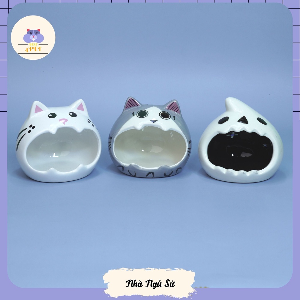 Nhà Ngủ Sứ cho Hamster