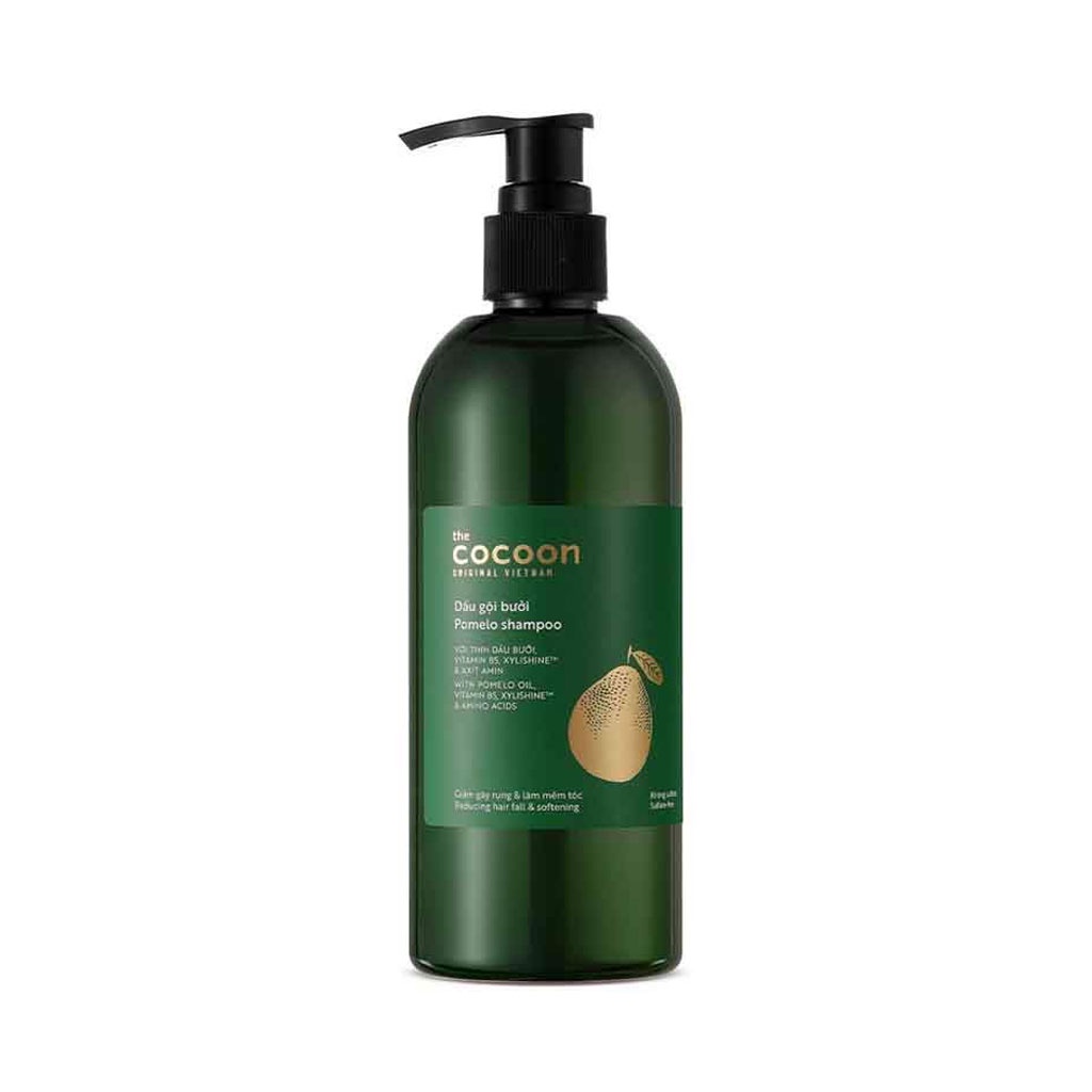 Dầu gội bưởi Pomelo Cocoon 310ml giảm rụng tóc, kích thích mọc tóc