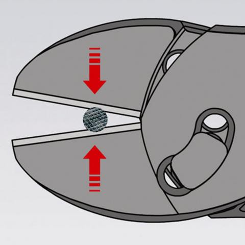 Kìm Cắt Knipex TwinForce® Lưỡi 64 HRC chiều dài 180mm 73 71 180/ 73 72 180 / 73 72 180 F_G7tools