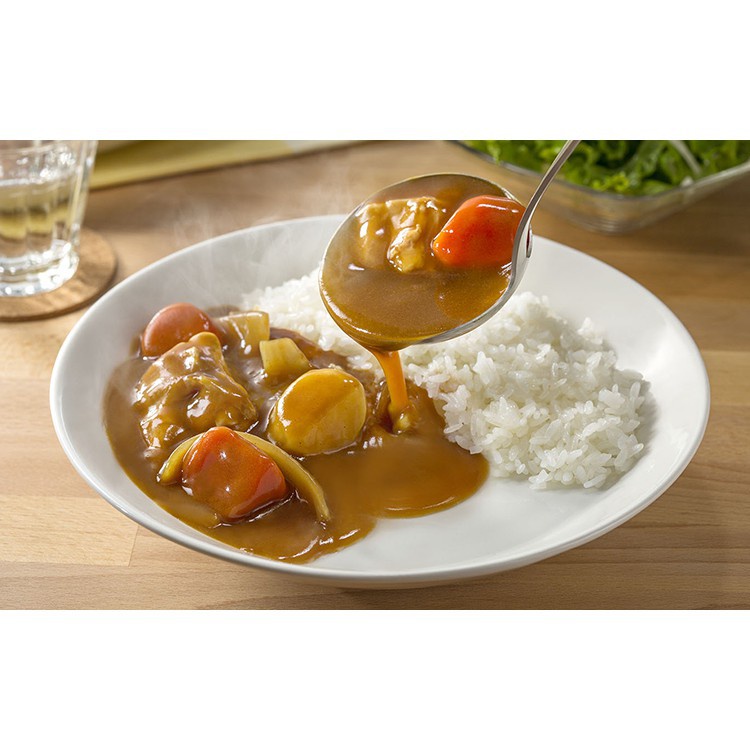 Viên xốt cà ri Nhật Bản Java Curry cay vừa 200 gram