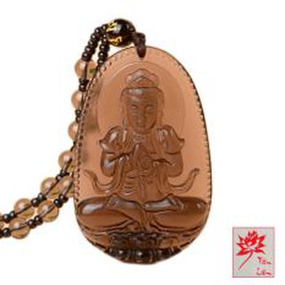 Dây chuyền Phật Đại Nhật Như Lai màu khói - Phật bản mệnh người tuổi Mùi, Thân