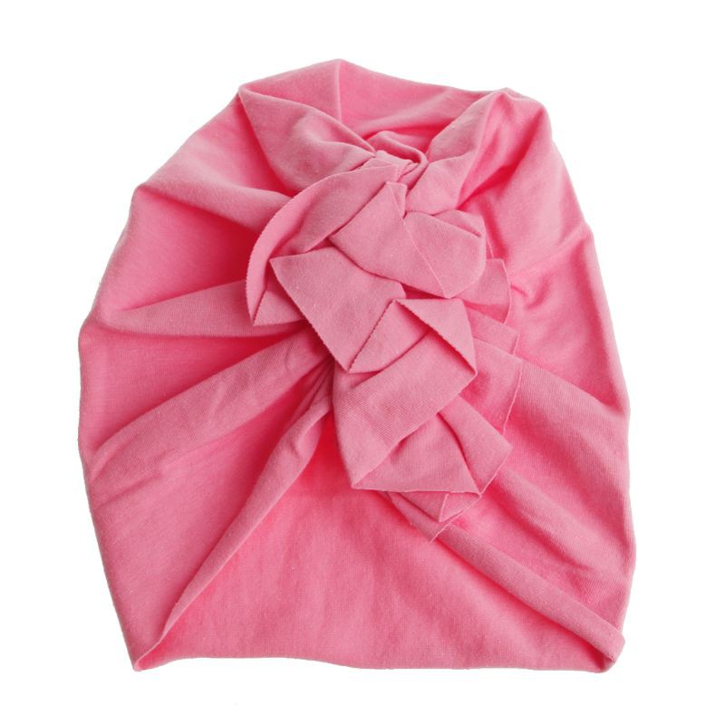 Mũ Beanie Đính Nơ Xinh Xắn Cho Bé Gái