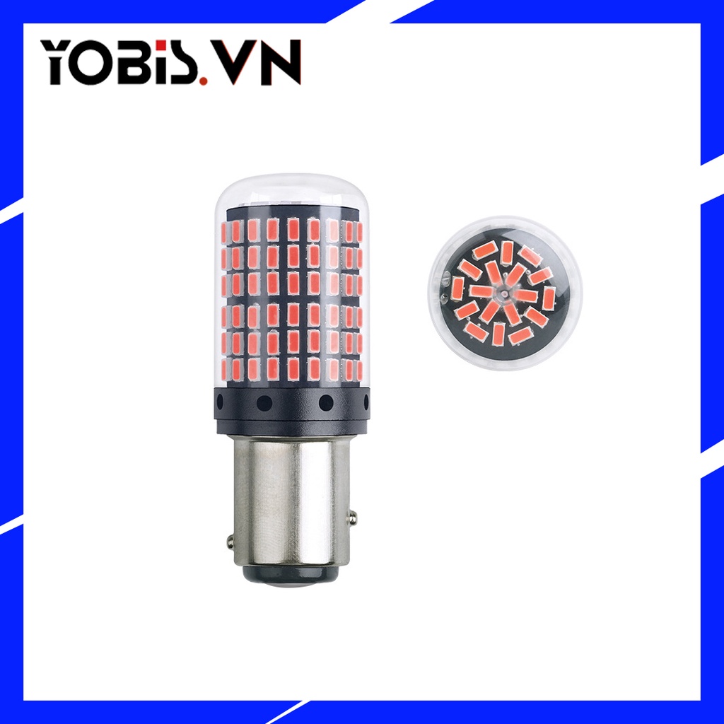 Bóng đèn Led 1156, 1157 ánh sáng trắng, vàng trong suốt 12 - 28v