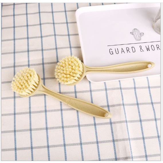 Bàn chải lúa mì chà xoong nồi chóng dính 22cm