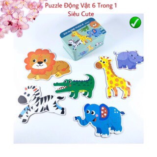 [XẾP HÌNH ĐỘNG VẬT ] Tranh Ghép Hình Puzzle Chủ Đề Thế Giới Động Vật
