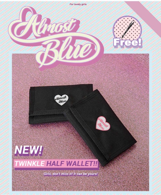 Ví Almost Blue Twinkle Half Wallet | BigBuy360 - bigbuy360.vn
