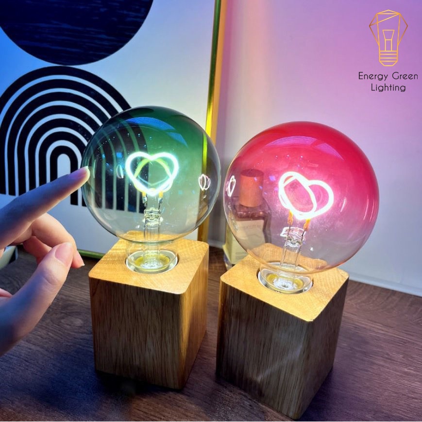 Đèn Ngủ Tình Yêu Ánh Sáng Siêu Đẹp Energy Green Lighting DB-30 - Decor Trang Trí Phòng Ngủ Lãng Mạn - Bảo Hành 12 Tháng