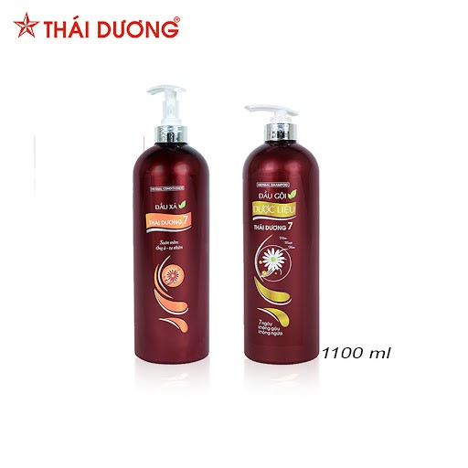 DẦU GỘI/XẢ THÁI DƯƠNG 7 1100ML