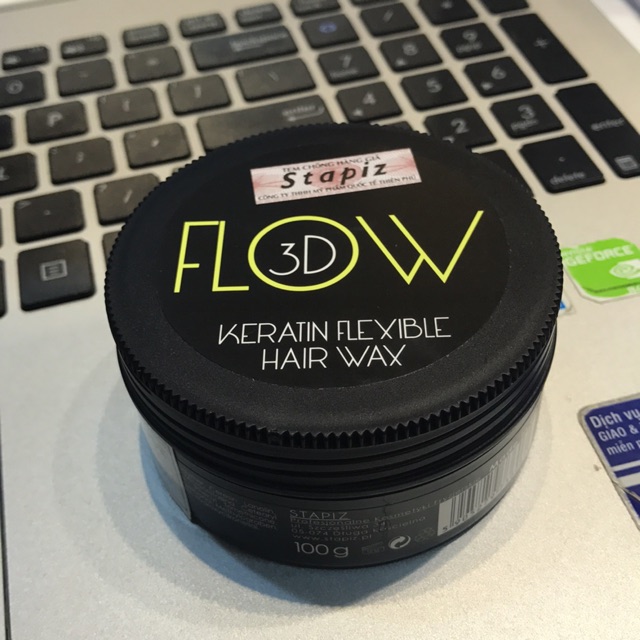 Sáp vuốt tóc Flow 3D 100g Hair Wax