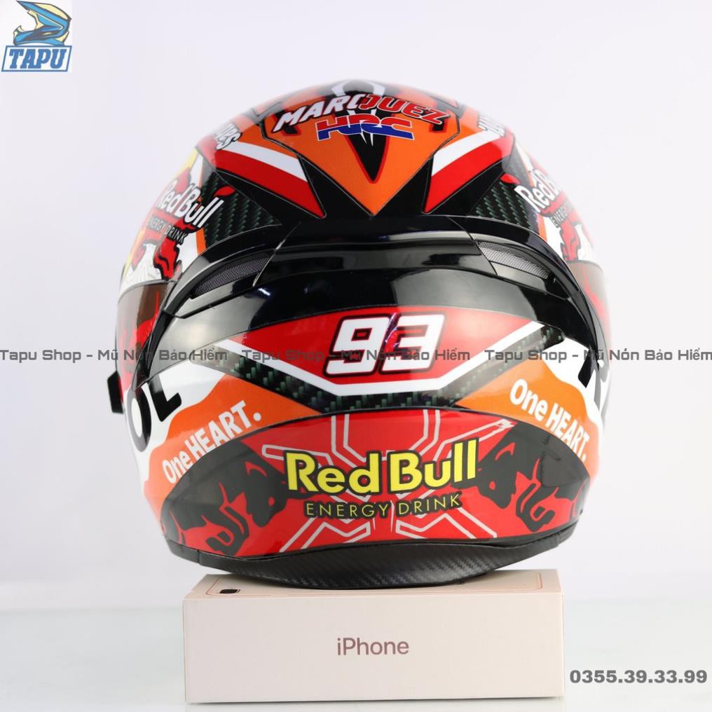 [FREESHIP] MŨ BẢO HIỂM FULLFACE ROC 05 2 KÍNH LÊN TEM REPJOL