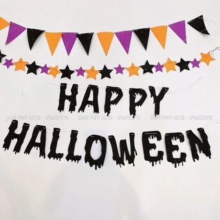 Set Halloween trang trí tại nhà - Ảnh thật