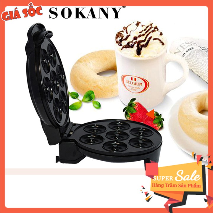 Máy nướng làm bánh Donut gia đình cao cấp Sokany