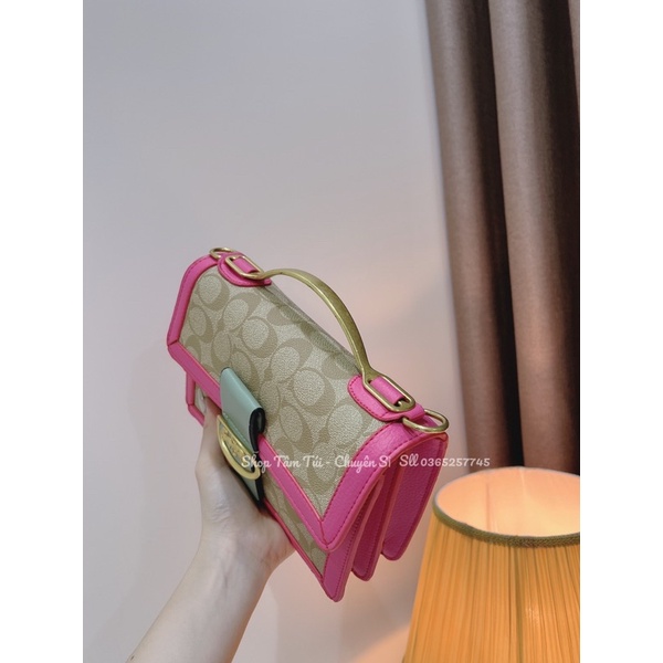 Túi xách Kiềng Coach hàng quảng châu ảnh thật shop chụp