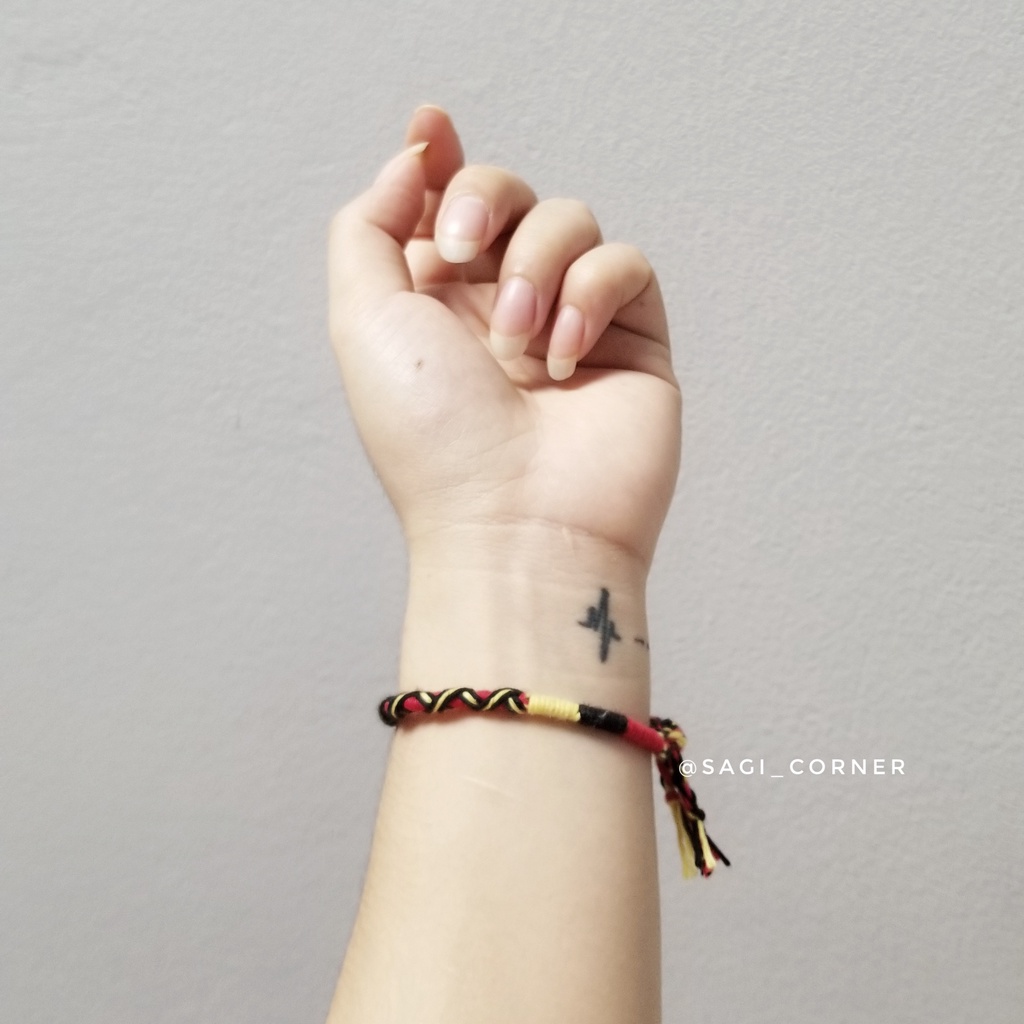 Vòng tay, vòng chân handmade bằng chỉ l Vòng wrap nhiều màu