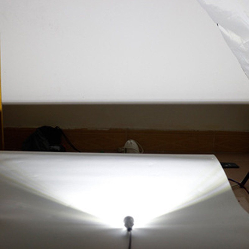 Set 2 đèn LED mắt đại bàng bóng trắng 12V&amp;15W DRL dành cho xe hơi