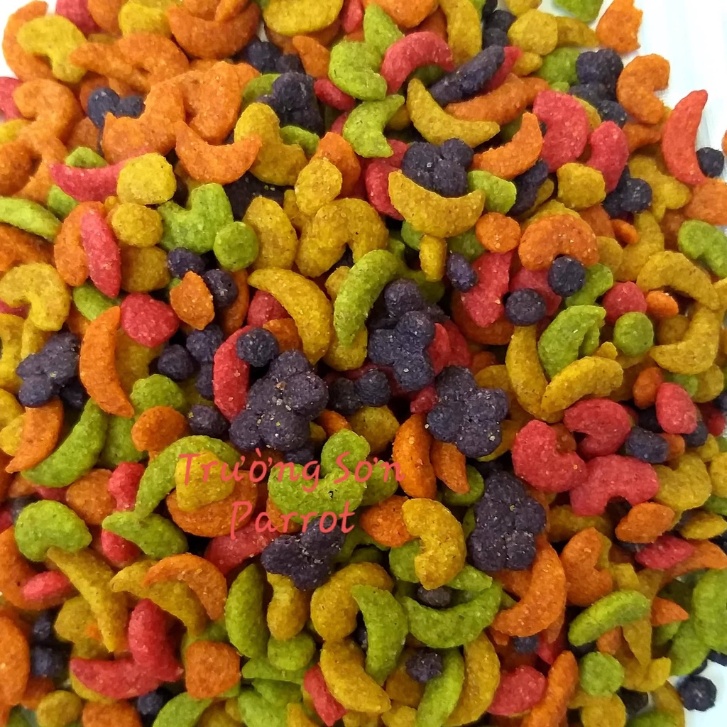 Hạt trái cây ZuPreem size to cho vẹt Xám, Xích, Macaw, Cookatoo, amazon