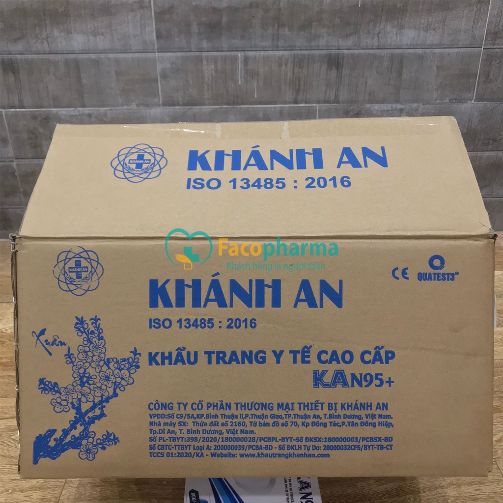 Combo 20 Hộp khẩu trang N95 cao cấp khánh an KAKAN95TET