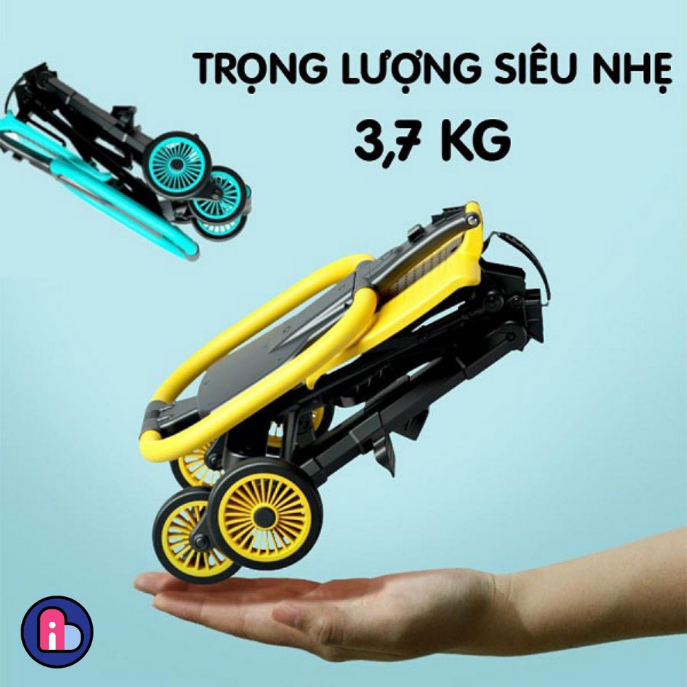 [Mã 267FMCGSALE giảm 8% đơn 500K] XE ĐẨY DU LỊCH 2 CHIỀU GẤP GỌN THÔNG MINH - HOBY VOVO TIỆN DỤNG, AN TOÀN