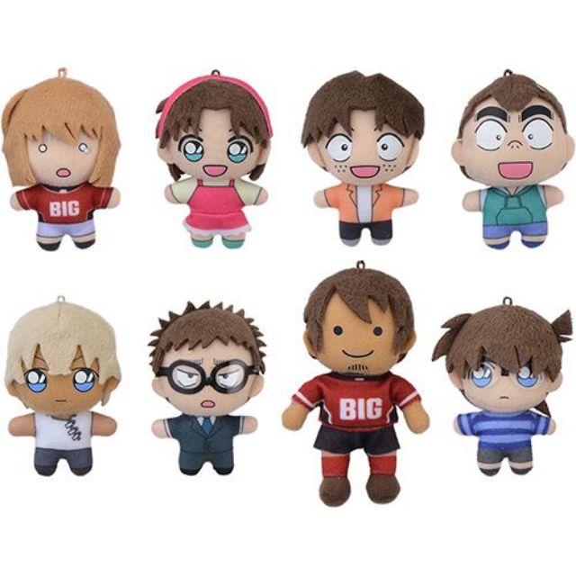 Móc gấu bông Haibara Ai, Higo, Amuro, Conan