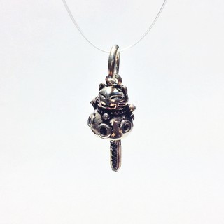 Charm Bạc Mèo Thần tài
