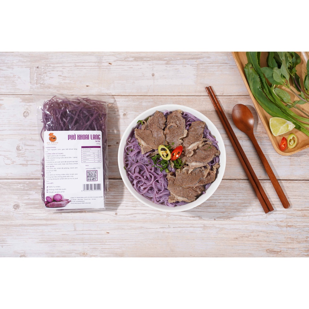 Phở gạo rau củ ăn liền hữu cơ cho bé ăn dặm Vietsuisse gói nhỏ 60gr