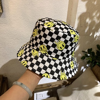 Nón bucket caro gd mặt cười 2 mặt - mũ bucket gdragon smile caro