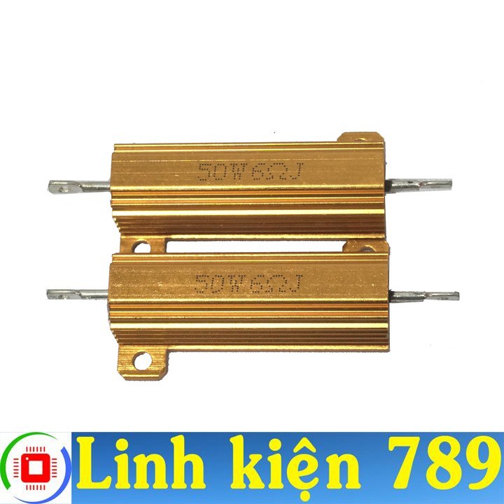 Trở nhôm 50W 6R 2 con - Linh kiện 789