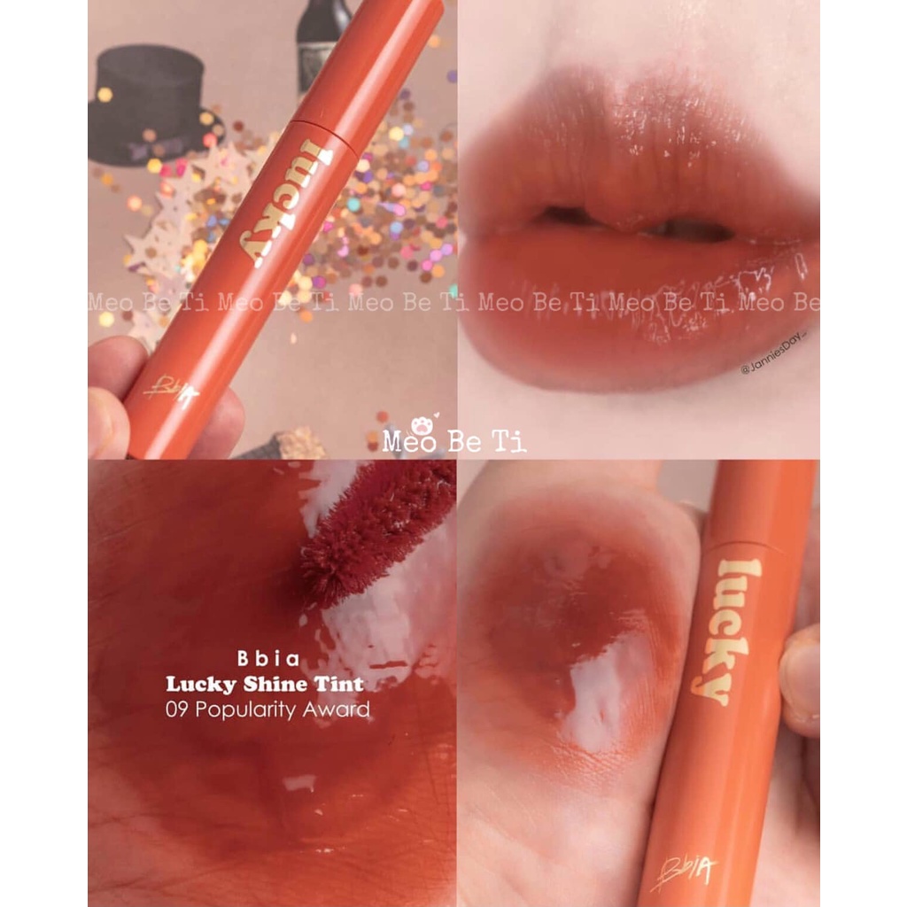 Son Tint bóng Bbia Lucky Shine Tint Version 2 | BigBuy360 - bigbuy360.vn