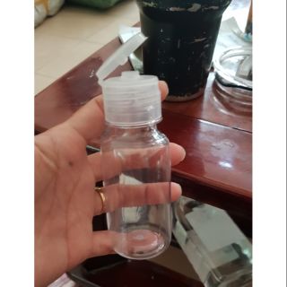 Chai nhựa chiết mĩ phẩm nắp bật 100ml, sẵn hàng
