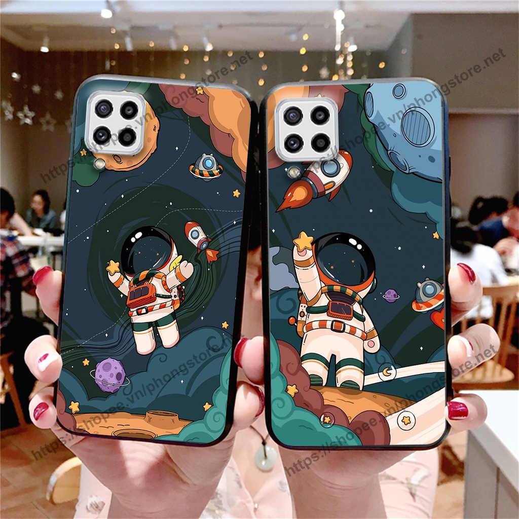 Ốp lưng Samsung M32 / M62 vũ trụ phi hành gia cực hot siêu cute-rẻ-bền