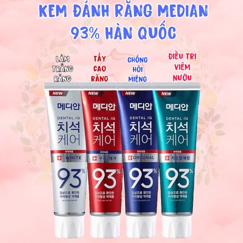 KEM ĐÁNH RĂNG MEDIAN HÀN QUỐC 93%